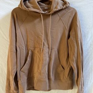 Arket Tan Hoodie Sweater